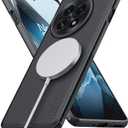 Nillkin Magnetic for OnePlus 13 Case 6.82'', Compatible with MagSafe, Military Grade Drop Tested, Shockproof Slim Fit One Plus 13Case, Frosted Shield Pro for OnePlus 13 Case Magsafe, Black