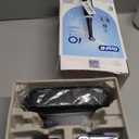 Oral-B iO Deep Clean Rechargeable Electric Toothbrush, Black, iO Series 3 Limited, 2 Brush Heads, Travel Case, Pressure Sensor, 3 Cleaning Settings (1 Count (Pack of 1))