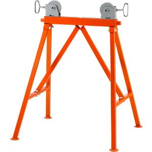 VEVOR Pipe Stand with Roller Head, Heavy Duty 2500 LBS Load Capacity, Suitable for 2-36 inches Pipes, 45# Steel Roller Pipe Stand for Welding