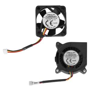 Creality Official K1 SE Extruder Fans, K1C DC 24V 4020 Blower Fan and 3010 Axial Cooling Fan Extruder Hotend Heat Sink Fan for Creality K1/K1C/K1 MAX 3D Printer Accessories Replacement (2 Pack)