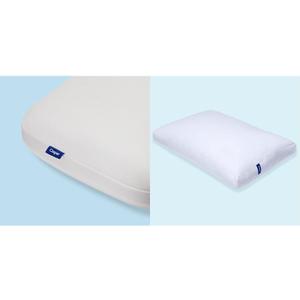 Casper Sleep, Standard Essential Cooling Foam Pillow, White & Essential Pillow for Sleeping, Standard, White, Two Pack