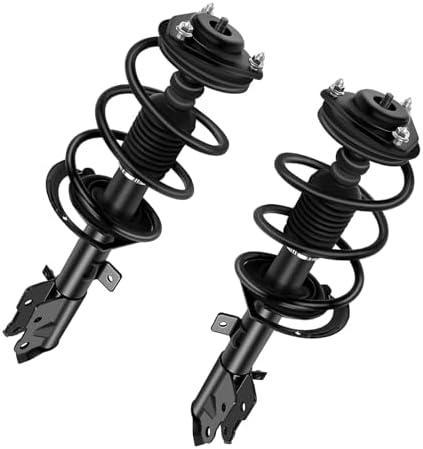 Front Left Right Complete Shock Struts w/Coil Springs Assembly for 2007 2008 2009 2010 2011 2012 For Dodge Caliber 172368 172367