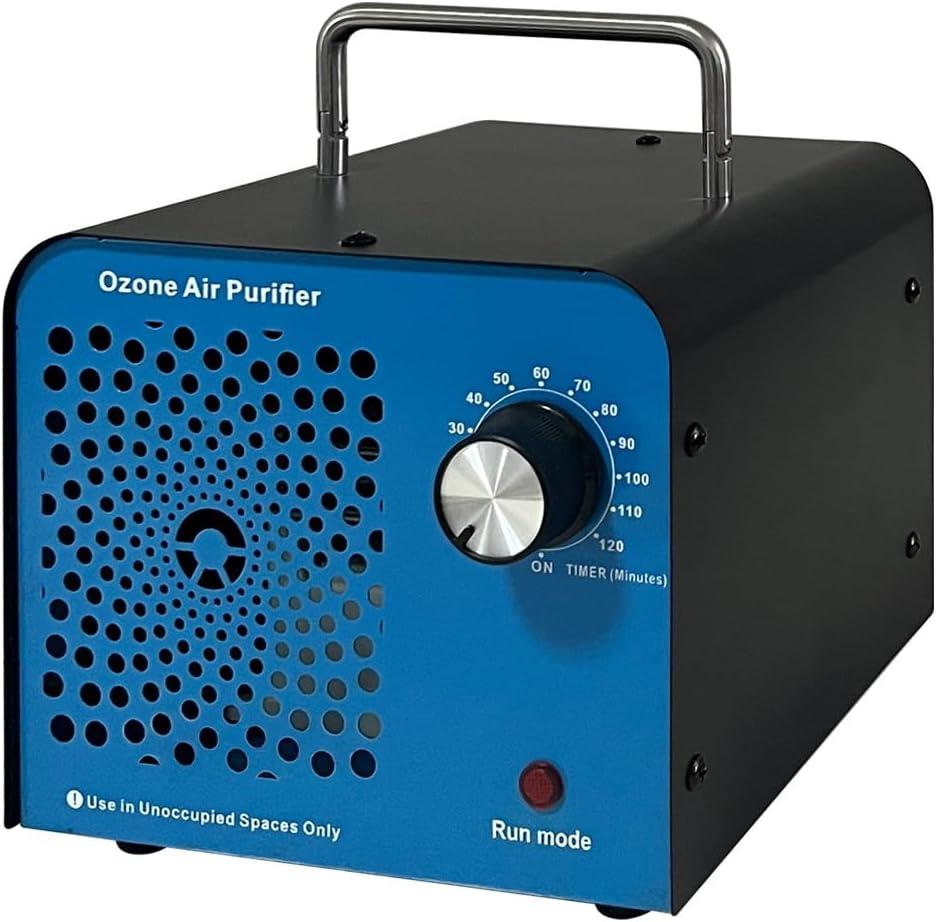 Portable High-Output Ozone Generator, Air Purifier for Odor Elimination, up to 4,000 Sq Ft, for Home, Basement, Office, Smoke, Pets
