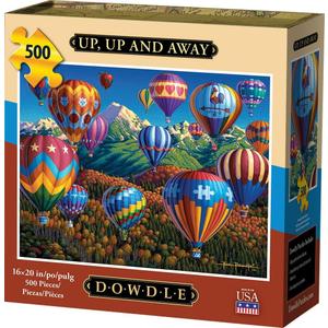 Dowdle Jigsaw Puzzle - Up, Up and Away - 500 Piece