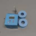 OK TAPE Silicone Medical Tape (2 Rolls) for Sensitive Skin,Waterproof Surgical Tape for Secures Dressings and Gauze,Pain-Free Removal Micropore Tape, First Aid Bandage Tape,1" x 5yd,Blue