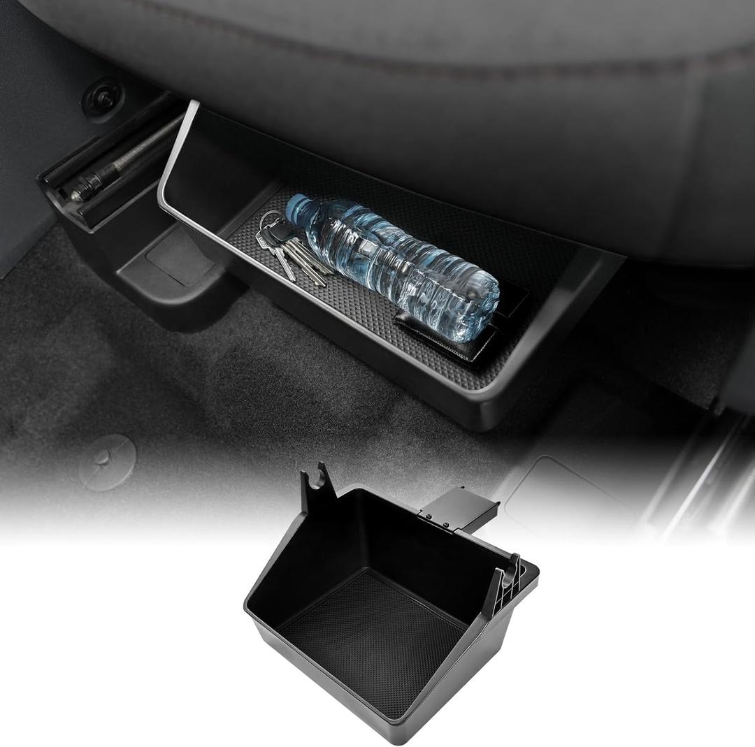 Mabett Under-Seat Storage Box for Ford Maverick Power Seat 2026 2022-2025, Front Row Electric Seat Underseat Organizer Accessories