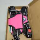 PoyPet No Pull Dog Harness, No Choke Front Lead Dog Reflective Harness, Adjustable Soft Padded Pet Vest with Easy Control Handle for Small to Large Dogs (Pink, Medium)