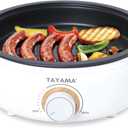 2.5 Qt White Electric Nonstick Multi-Cooker Hot Pot & Grill