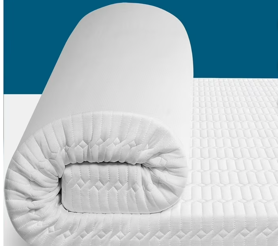 PECASOY 3 Inch Cooling Memory Foam Mattress Topper, High Density Supportive Foam Matress Topper with Washable Removable Bamboo Cover, Hypoallergenic, Bed Mattress Pad Full Size