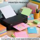 3 otters 235Sheets 8.27" x 11.7" Construction Paper Assorted Colors, 12 Colored Cardstock Printer Paper, for Printing, DIY Crafts, Party Decorations, Teacher Kids Classroom Must Have, 40 lb/150 GSM