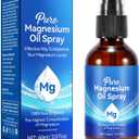 Pure Magnesium Oil Spray, 100% Pure & Natural Magnesium Oil Spray 2.0 fl. oz, Magnesium Oil Spray for Sleep Quality, Skin, Muscle, Men and Women.