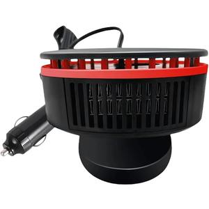 2 In 1 Car 360 Rotating Heater Fan Car Heater Fan Portable Car Heater with Cooling Function 150W 12V Windshield Defroster