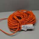 Basics 100 Foot 3Prong Vinyl Indoor/Outdoor Extension Cord 10 Amps, 1250 Watts, 125 VAC Orange