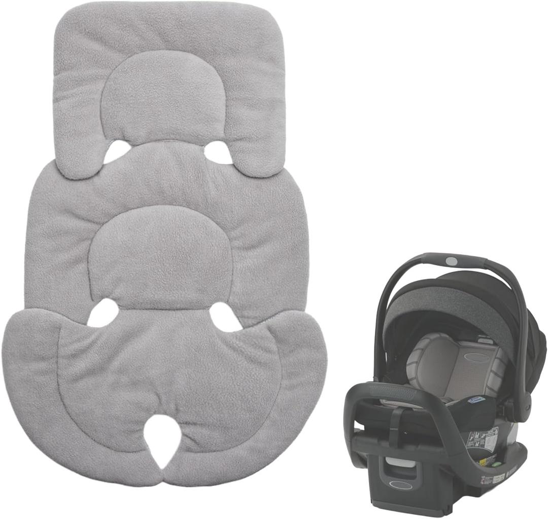 Infant Insert Compatible with Graco Snugride 35 - Car Seat Insert Cushion Pad, Replacement Infant Car Seat Insert for Graco, Soft Pillow, Double-Side Use