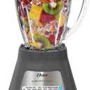 Oster Classic Series 8-Speed Blender with 6-Cup Glass Jar, Gray