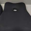 Seat Cushion & Lumbar Support Pillow Set,Memory Foam Office Chair Cushion for Tailbone Pain, Non-Slip Back Support for Car,Desk,Gaming Chair,Wheelchair, Breathable & Machine Washable (Black)