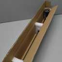 Mayrhyme Heavy Duty Curtain Rods,Wrap Around Industrial Blackout Design,Adjustable 1 Inch Drapery Rod,Room Divider Window Curtain Rod for Indoor/Outdoor (Pewter, 28-48")