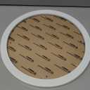 SWECOMZE Round Picture Frame, Wall Photo Frame, Wooden Picture Frame for Hanging, Hanging Photo Frame for Bedroom, Living Room, Wall Decoration