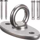 BeneLabel Wall Ceiling Mount Bracket for Suspension Strap Trainer, 2800lb Capacity, Body Weight Strength Training Systems, Aerial Yoga Swing, Resistance Band, Hammock,Battle Rope, Boxing Equipment 