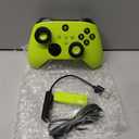 W&O Wireless Controller for With Xbox One, Xbox Series X/S, Xbox One X/S, PC, With RGB LED Light, Mappable Buttons, With 2.4GHZ Wireless Adapter Gamepad (Electric Volt)