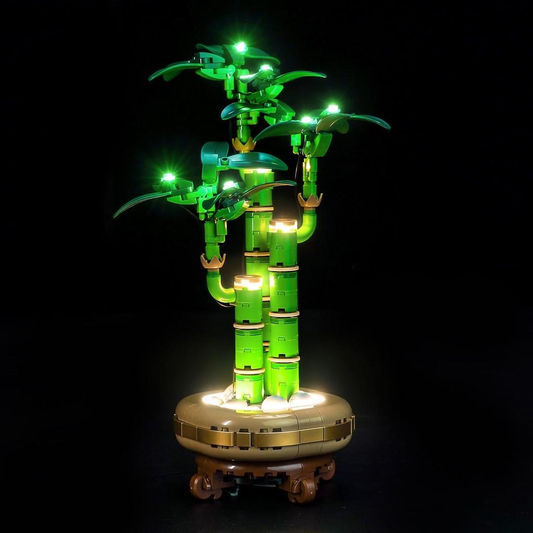 Light kit Compatible with Lego Lucky Bamboo 10344- No Model Only Light, LED Lighting Accessories Compatible with Lego Fortune Bamboo