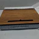 Vigo Wood Lap Desk for Laptop - Laptop Tray with Cushion, Portable Lap Desk for Lap, Adjustable Lapdesk, Couch Lap top Table for Work, Ergonomic Lap top Stand for Bed