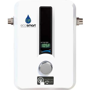 EcoSmart ECO 8 Tankless Water Heater, Electric, 8-kW - Quantity 1, 12 x 8 x 4