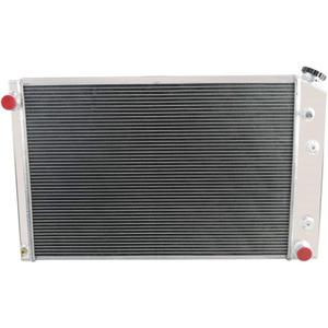Primecooling 56MM 3 Row Core Aluminum Radiator for GMC Chevrolet C/K Series Pickup Trucks, Multiple V8 Models 1973-1991