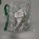 Metal Ice Scoop 6 OzKitchen Ice Scooper for Ice Maker, Small Food Scoops for Bar Party Wedding Pet Dog Food, Stainless Steel Silver