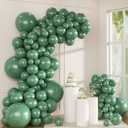 Pea Green Balloon Arch Kit, Thickened 100Pcs Balloons Different Sizes 18/12/5 Inch for Birthday Party Graduation Bachelorette Anniversary Wedding Gender Reveal Baby Shower Decorations Supplies