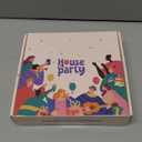 HOUSE OF PARTY Race Car Balloon Garland - 110 Pcs | Two Fast Birthday Decorations with Red Black White Yellow & Checkered Balloons with VROOM! Banner for Cars Party Decorations