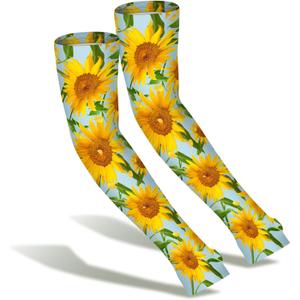 ShinHye Gardening Sleeves UV Protection Cooling Sleeves Seamless Farmers Sleeves Anti-Scratch Arm Sleeves for Gardening UPF 1000+