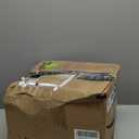 2 PCS 11x4.00-5" Lawn Mower Tires Flat Free,3/4" 5/8" 1/2" Bushing,3.4"-4"-4.5"-5" Centered Hub,Universal Fit Smooth Tread Tire for Zero Turn Lawn Mowers, with Universal Adapter Kit (Gray Rim)