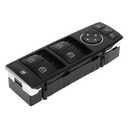 Power Window Switch Front Left Driver Side Window Control Switch for Mercedes-Benz C230 C300 E350 Black