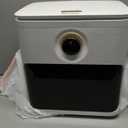 Evenchic Towel Warmer, 25L Large Luxury Towel Warmers for Bathroom with 3D Flame Screen, Auto Shut Off Even Heated Hot Towel Warmer Bucket for Towels, Bathrobes, Blankets, PJ's, Ivory White