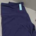 Aqua Eve Plus Size Swim Shorts Women Tummy Control Swimsuit Bottoms High Waisted Bikini Bottom, Blue, 24 Plus