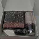 Xigejob Rose Gold And Black Party Decorations Tableware - Glitter Diamond Theme Rose Gold Party Supplies for Wedding Bridal Shower Birthday, Paper Plate, Cup, Napkin, Cutlery | Serves 24