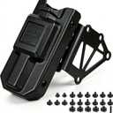 Tactical Holster Adapter Tourniquet Holder Mount, for Qls Quick Locking System Plate and Fork & Safari Holsters Standard 3-Hole Use