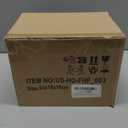 Hollyone Hydrangea Artificial Flowers with Vase White Silk Fake Flowers Arrangements in Glass Vase with Faux Water for Home Bathroom Office Table Centerpiece Shelf Decorations