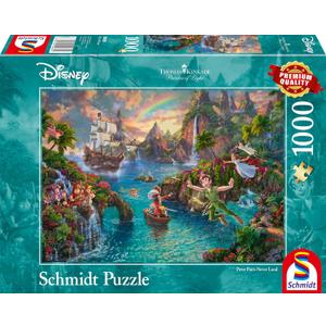 Schmidt 59635 Thomas Kinkade: Disney-Peter Pan Jigsaw Puzzle (1000-Piece)