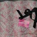 Betsey Johnson - Full/Queen Duvet Cover Set, Super Soft Bedding with Matching Shams, Chic Bedding Set (Ballet Bows Pink, Full/Queen)