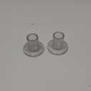 High Heel Stoppers 12 Pairs 3 Sizes Heel Stoppers for Women Grass Wedding, Clear Heel Protectors for Shoes Walking on Grass and Uneven Floor Heel Grass Stoppers, 24 Count (Pack of 1)