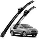 DIOCNAD Compatible With Hyundai Tucson 2010-2024 Front Windshield Wipers Water Repellent in All-Seasons OEM Quality Set of 2 (Driver & Passenger Side) 24"+16"
