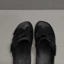 Women's Flat Sandals with Arch Support, Summer Beach Slides Adjustable Buckle, Comfort Lightweight Cushion Slip on H-Strap Sandal, Size 10