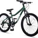 20 Inch Kids Mountain Bike for 6-15 Years Old Boys Girls Teens 6-Speed Child MTB Bicycle with Front Suspension Fork, Dual V-Brakes, Multiple Colors