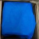 ALPHA CAMP Oversized Camping Chair with Shade Canopy, Folding Lawn Chairs (Single Pack, Royal Blue)