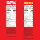 RITZ Peanut Butter and Cheese Sandwich Crackers Variety Pack, Lunch Snacks, 32 Snack Packs (6 Crackers Per Pack) (EXP 01/24/26)