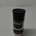 Huron Vacuum-Insulated Stainless Steel Travel Mug, 16oz Licorice - Leak-Proof Lid for Hot/Cold Beverages, Fits Most Cup Holdersand Brewers