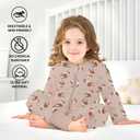 Miracle Baby Sleep Sack with Feet, 0.5 TOG Lightweight Toddler Sleeping Bag with Legs & Long Sleeves for Early Walkers