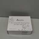 Atsuwell Sinus Mask, Warm Cold Compress Eye Mask for Dry Eyes, Weighted Eye Pillow Microwavable Face Heating Pad for Soothing Sinus Pressure and Relaxation, Pink